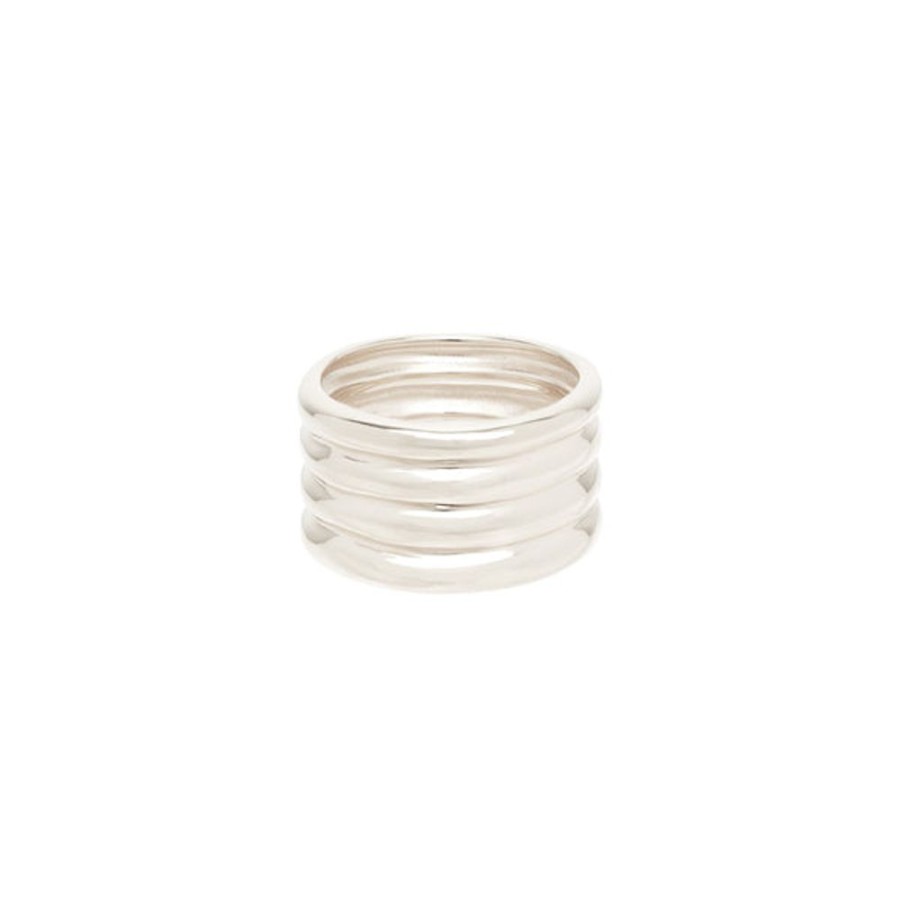 Jewelry Wildthings Collectables | Chunky Chain Ring Silver