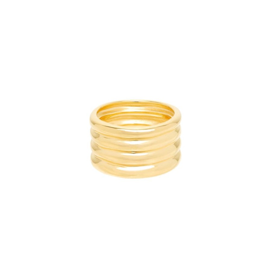 Jewelry NINFA handmade | Roma Ring Clear Transparent