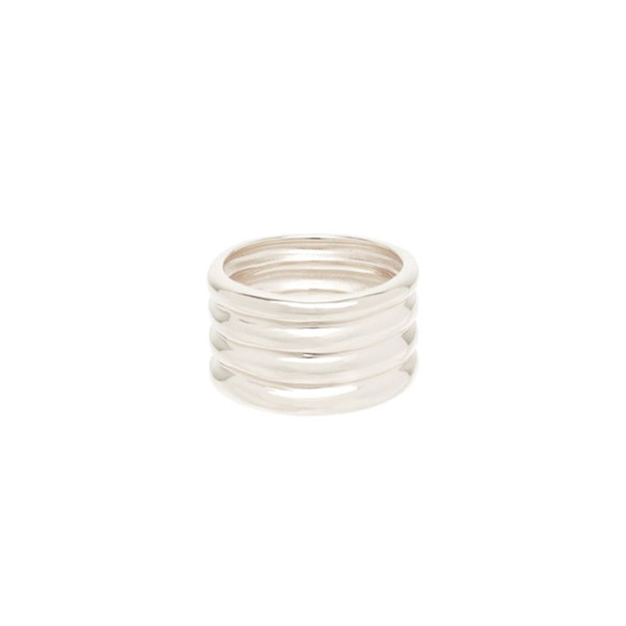 Jewelry NINFA handmade | Roma Ring Clear Transparent