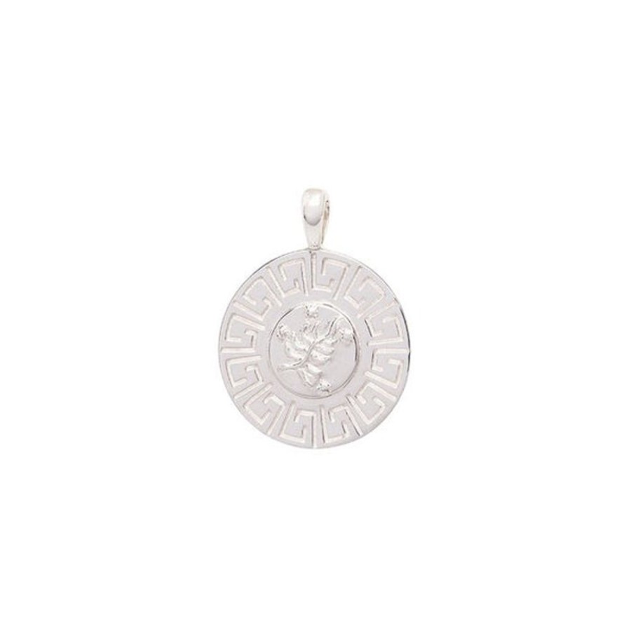 Jewelry Hermina Athens | The Sun Tarot Charm Silver