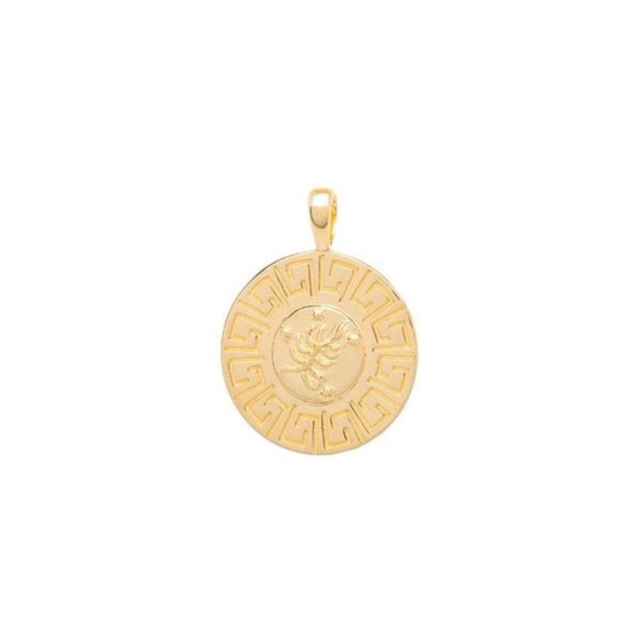 Jewelry Hermina Athens | The Star Square Tarot Charm Silver