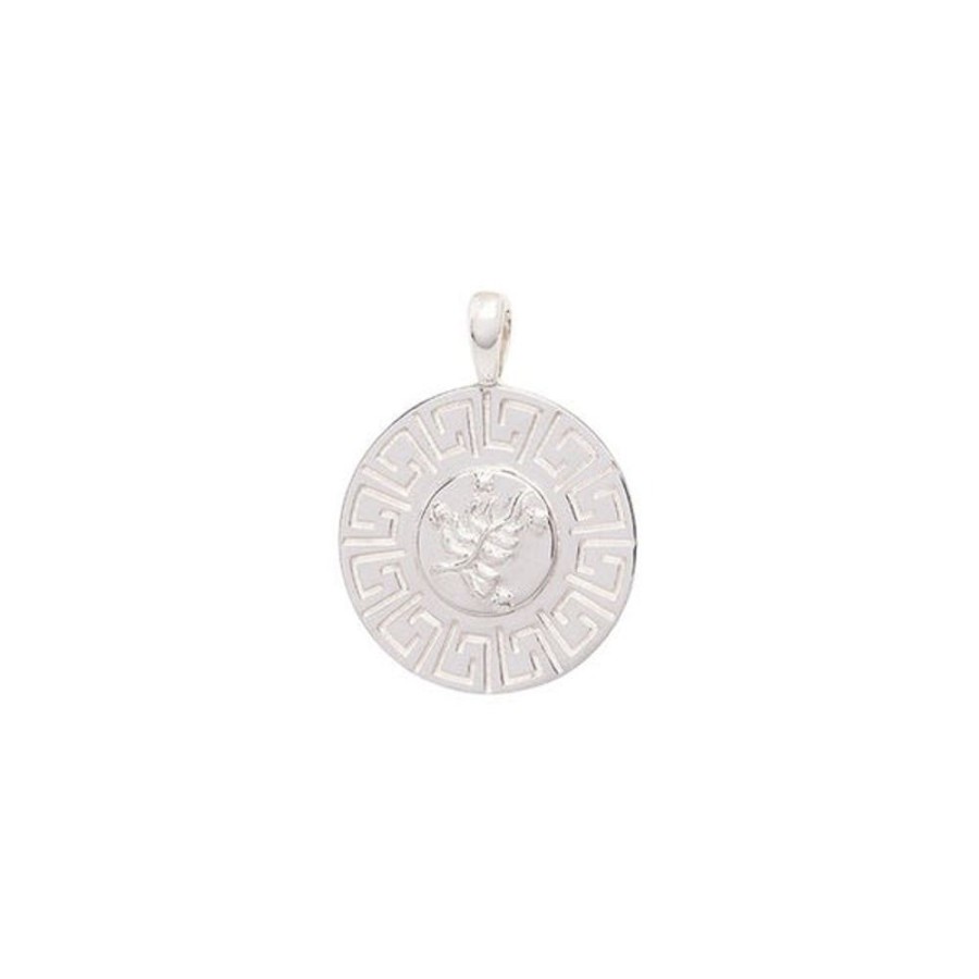 Jewelry Hermina Athens | The Star Square Tarot Charm Silver