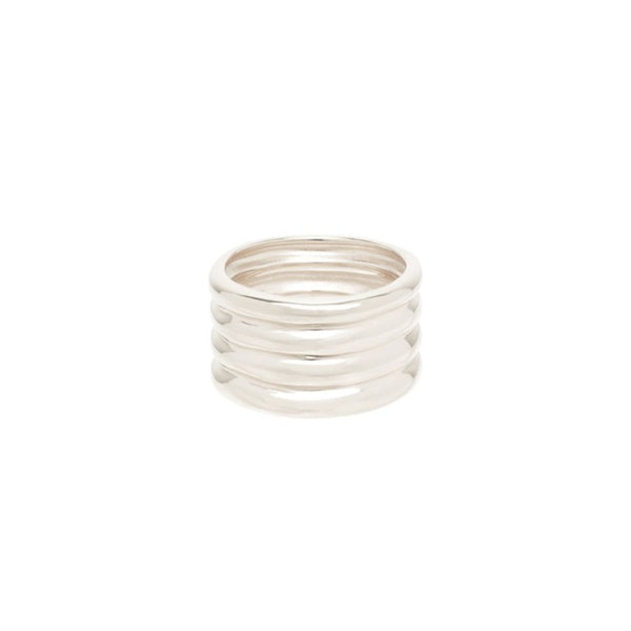 Jewelry Keane | Thin Glass Ring Lilac