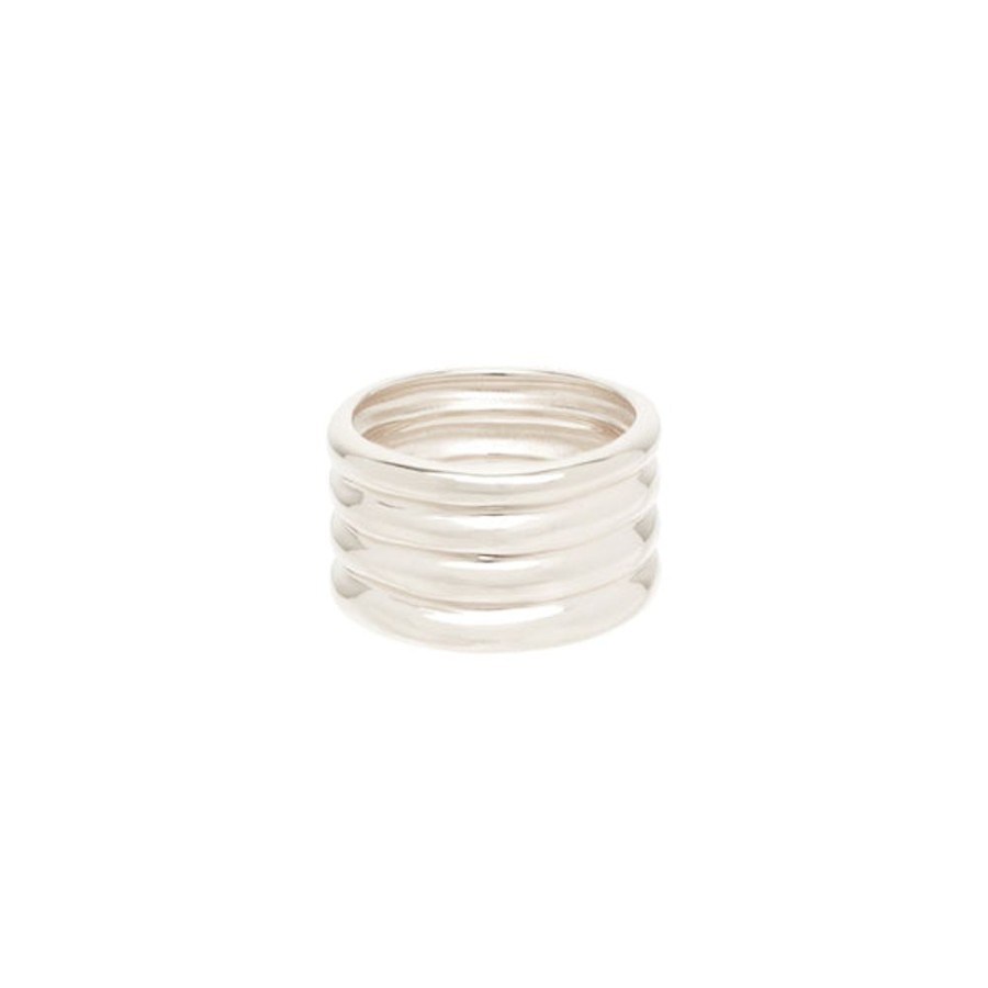 Jewelry Wildthings Collectables | Wide Band Ring Silver