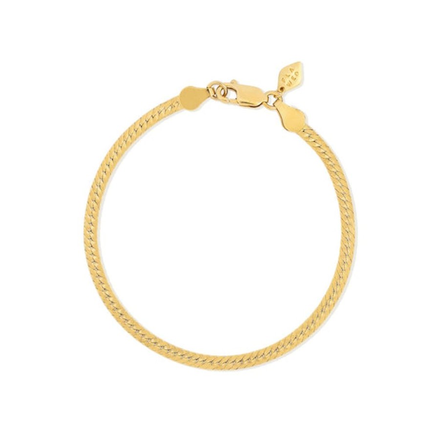 Jewelry Wildthings Collectables | Figaro Chain Bracelet Gold